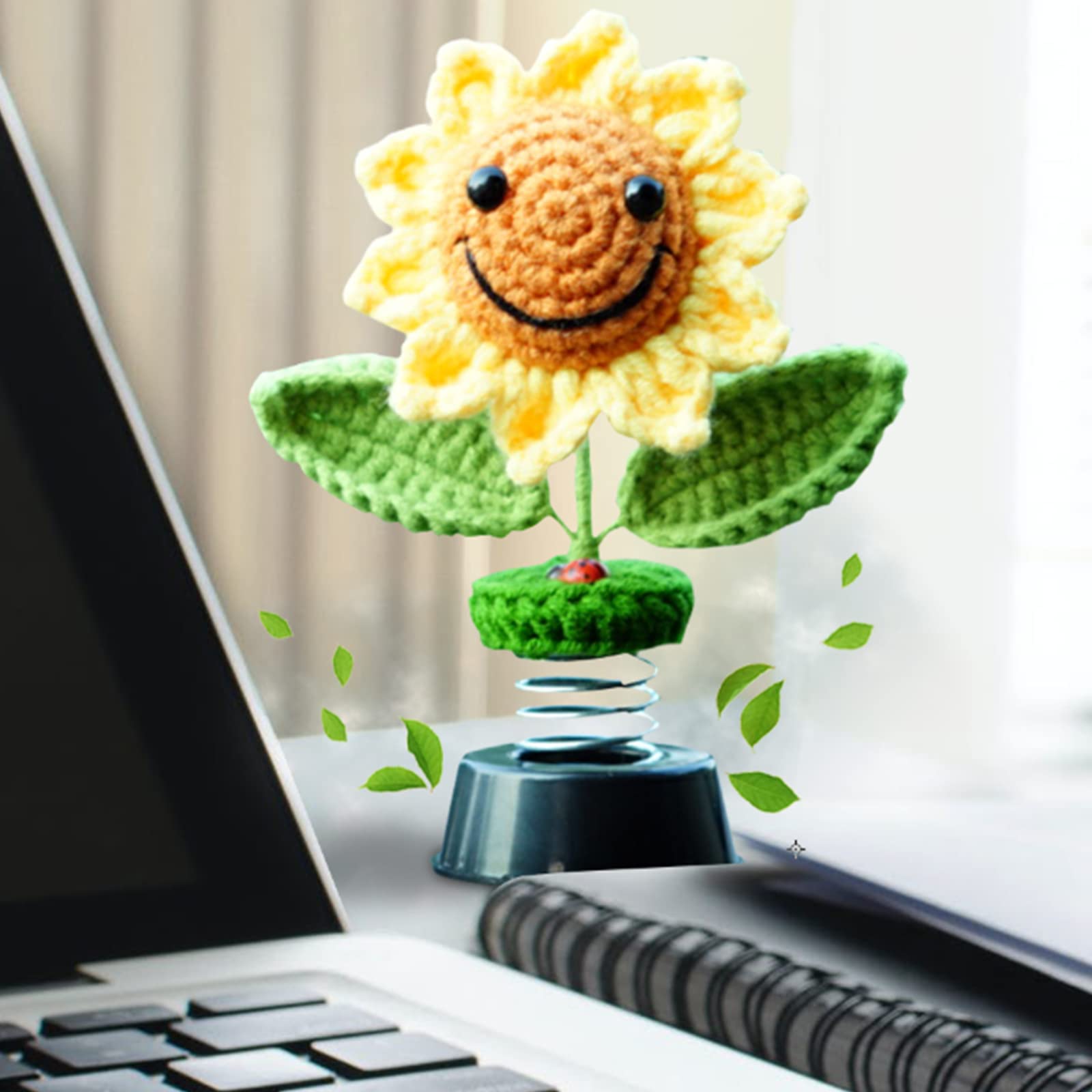 花瓶 レトロカワイイ/花柄 陶器 ひまわり/向日葵/ヒマワリ/和風 蚤の市